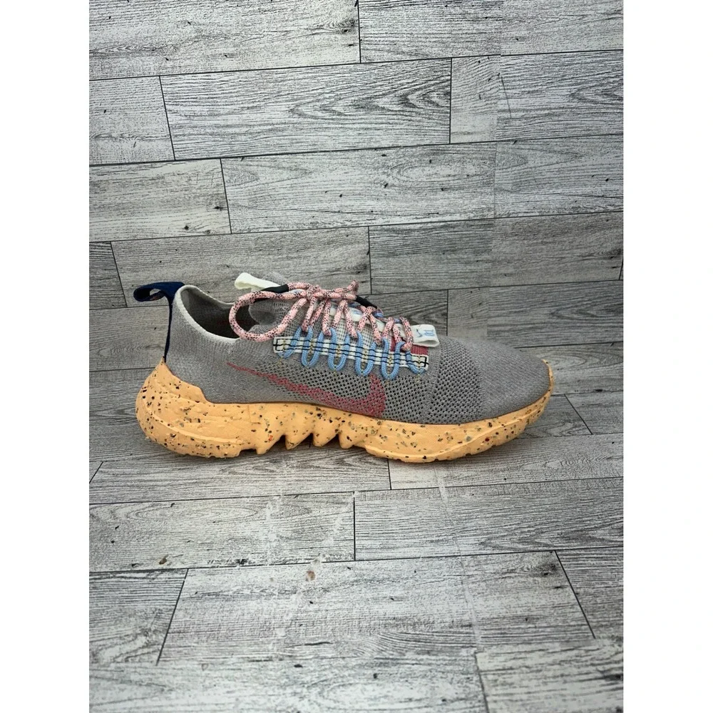 Nike Space Hippie 01‎ Wolf Grey Crater Foam Sneakers DJ3056-003 Mens 8